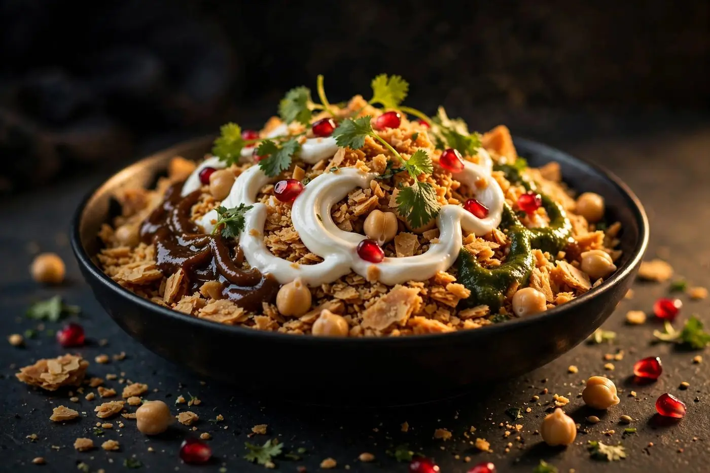 Samosa chaat